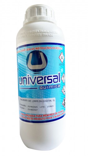 Solvente Limpeza Digital 1Litro
